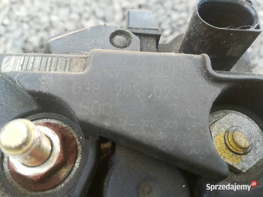 Alternator vw audi skoda 038903023 90a Mieleszyn