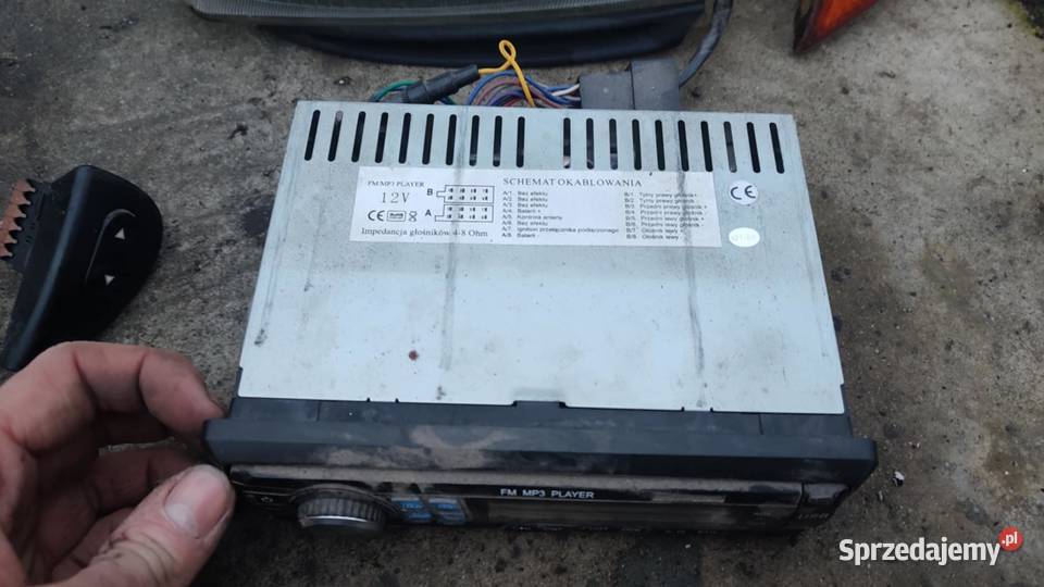 Radio samochodowe radioodtwarzacz USB AUX SD Książ Wielkopolski