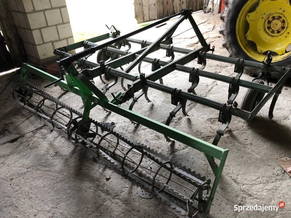 Agregat uprawowy Kultywator Dwukółka Przyczepa