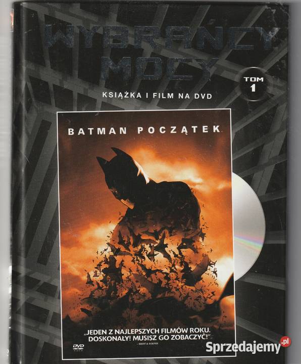 Batman Początek Wybrańcy Mocy DVD Pruszków