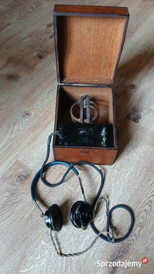 Detefon radio kryształkowe z lat 20 tych US
