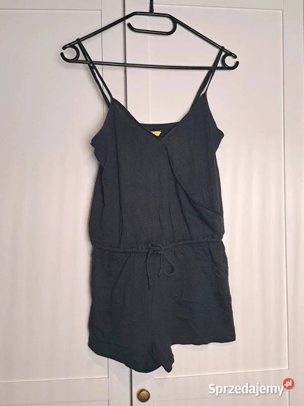 Stylowy czarny kombinezon marki Prince Fox w Rozmiar 34(XS)