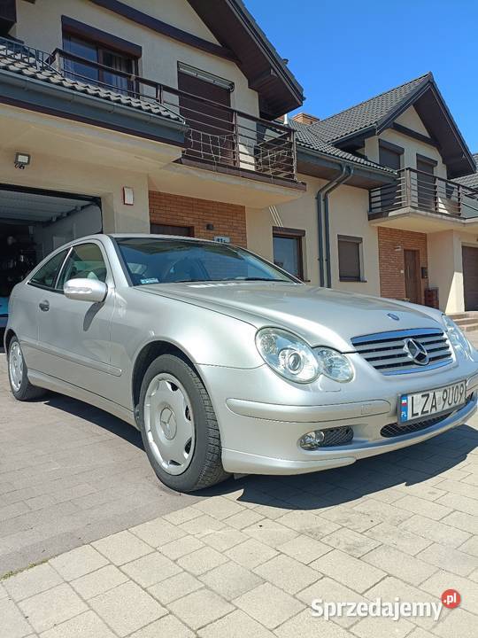 Mercedes C180 salon Polska 18 kompresor światła przeciwmgielne Zamość