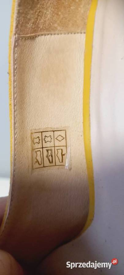 Szpilki Zing 39 żółtecytrynowe i torebka Vera