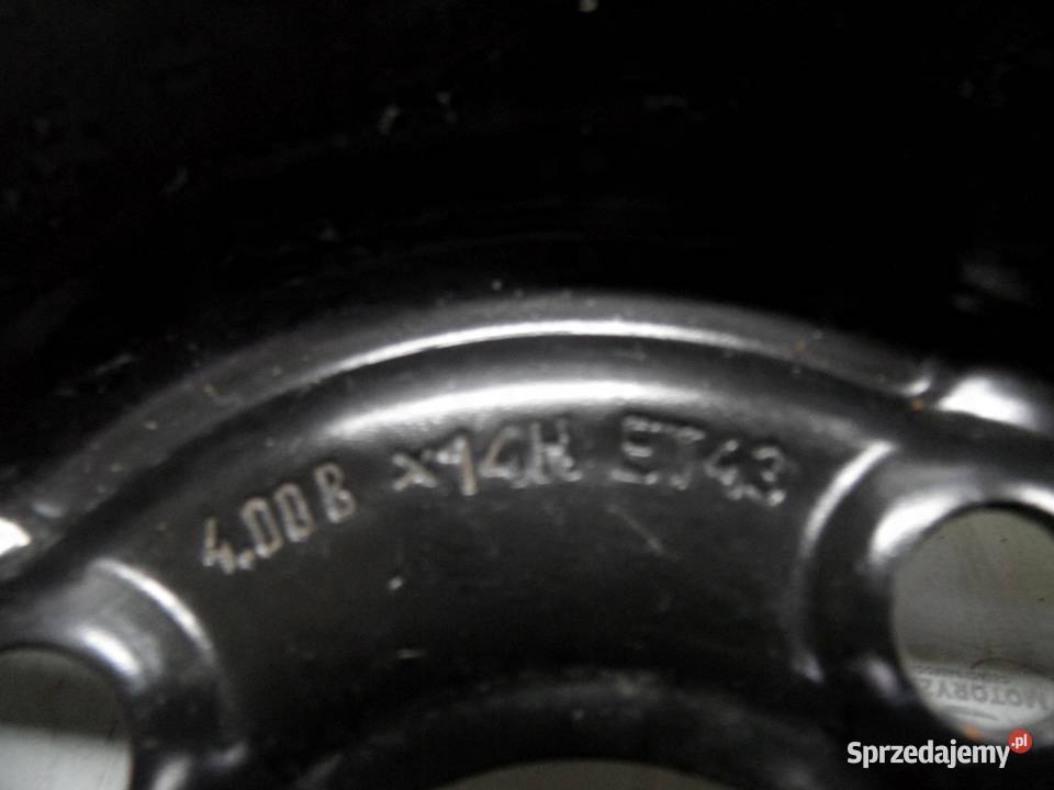 ALFA ROMEO FIAT LANCIA koło dojazdowe 1358014