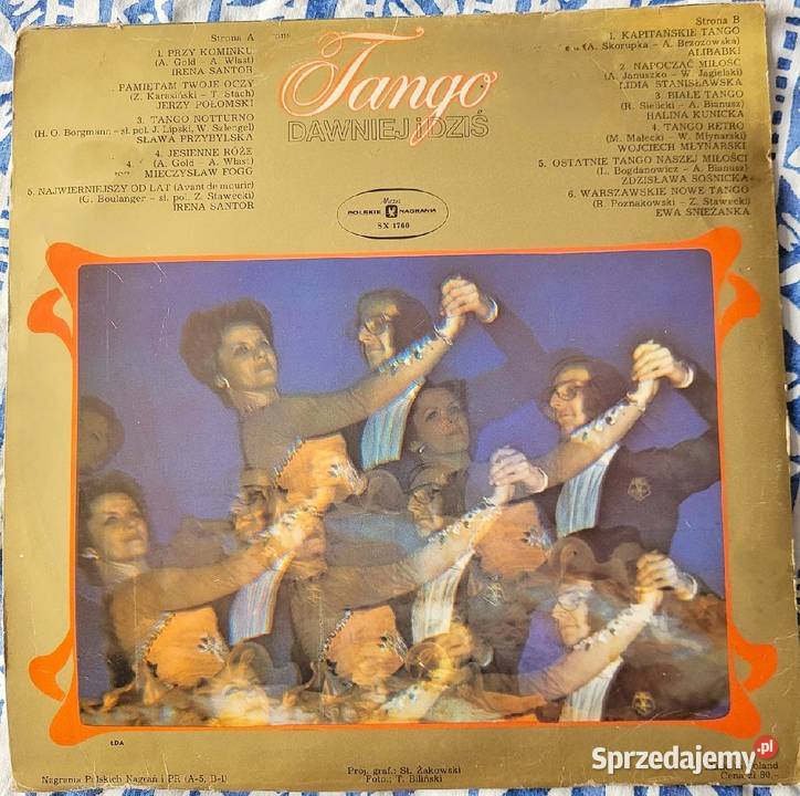 Tango Dawniej i Dziś 1979 MłynarskiPołomski płyta winylowa kujawsko-pomorskie Chełmno