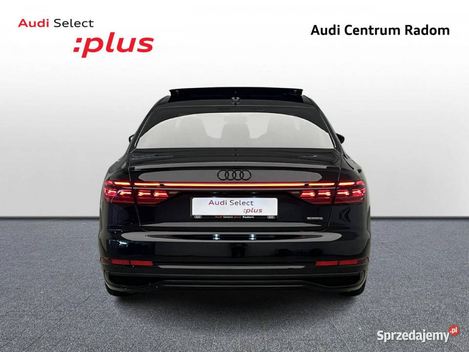 Audi A8 60TFSI e Quattro SLine MatrixHD BO czujnik martwego pola Kielce
