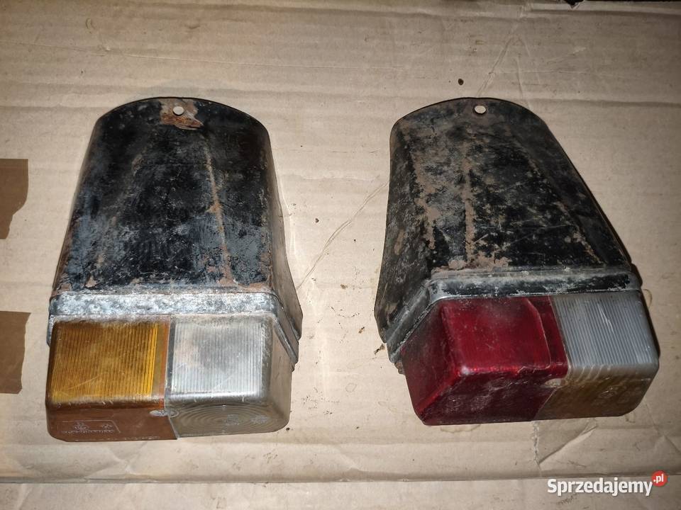Lampy błotnika bocznego wózka Dniepr MT Oświetlenie Leszno sprzedam