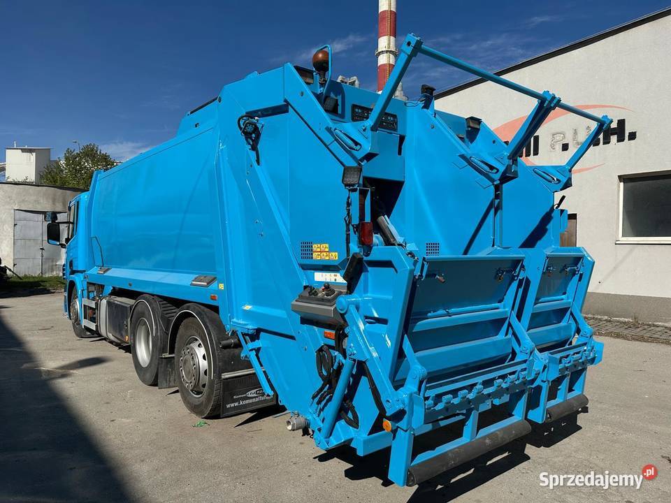 Śmieciarka SCANIA P280 euro5 Joab 2 komory ogranicznik prędkości Nowiny
