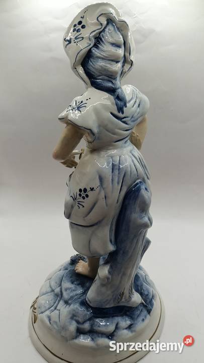 Figurka porcelanowa dziewczyna z mnóstwem owoców Zamość sprzedam