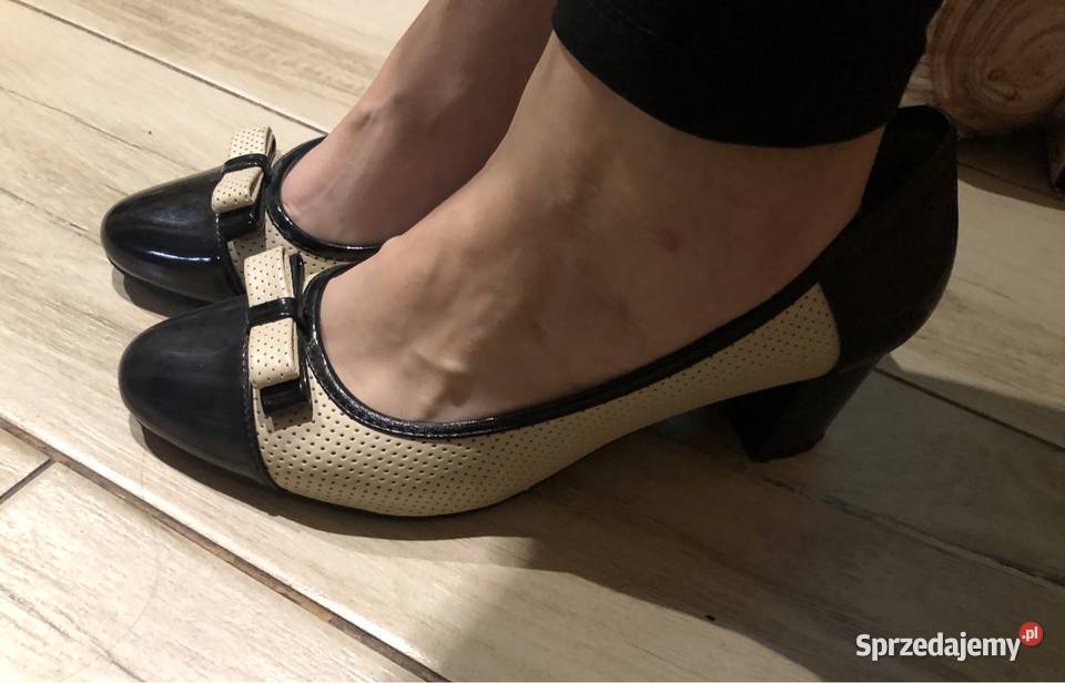 Buty czółenka damskie wyjściowe Kłodawa