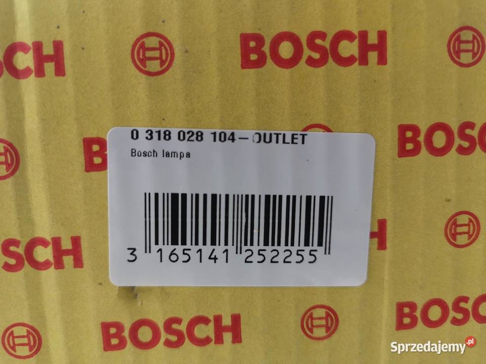 REFLEKTOR LAMPA PRZEDNIA BOSCH FIAT PANDA 8204