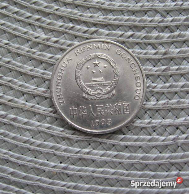 Chiny 1 Yuan 1993r Kalisz sprzedam