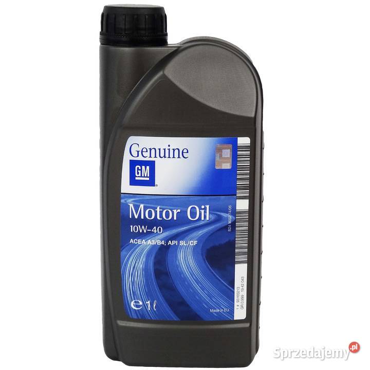 Olej GM 10W40 1 L Sosnowiec sprzedam