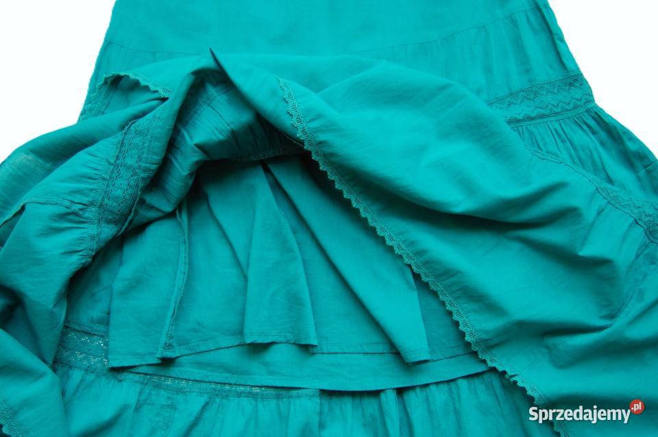 Spódnica midi haftowana Cream 36 S bawełna Lublin