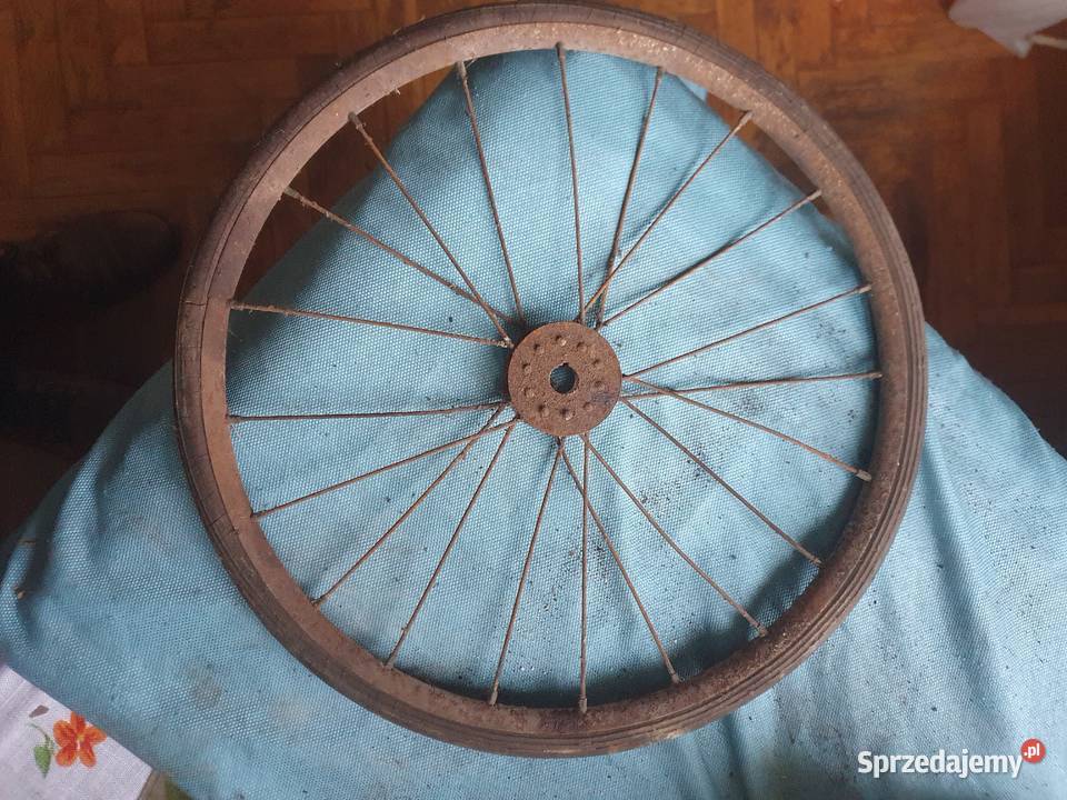Koło pojazdu wózek dziecięcy antyk przedwojenne Warszawa sprzedam
