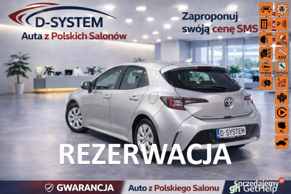 Toyota Corolla 21r Salon Polska 18 HYBRID Białystok