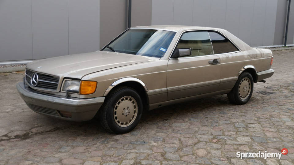 Mercedes S 560 560SEC 500SEC C126 Skóra Automat klimatyzacja Mercedes-Benz Koszalin