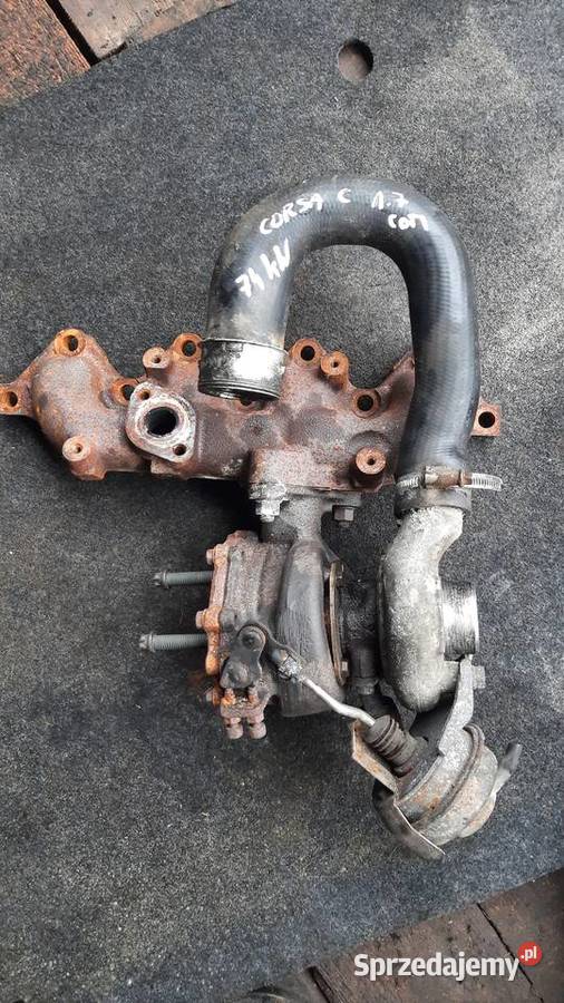 kompletna turbina turbosprężarka astra corsa osobowe dolnośląskie sprzedam