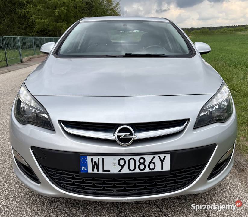 OPEL ASTRA J 2014 16 Benzyna 124 manualna Astra Wieliszew