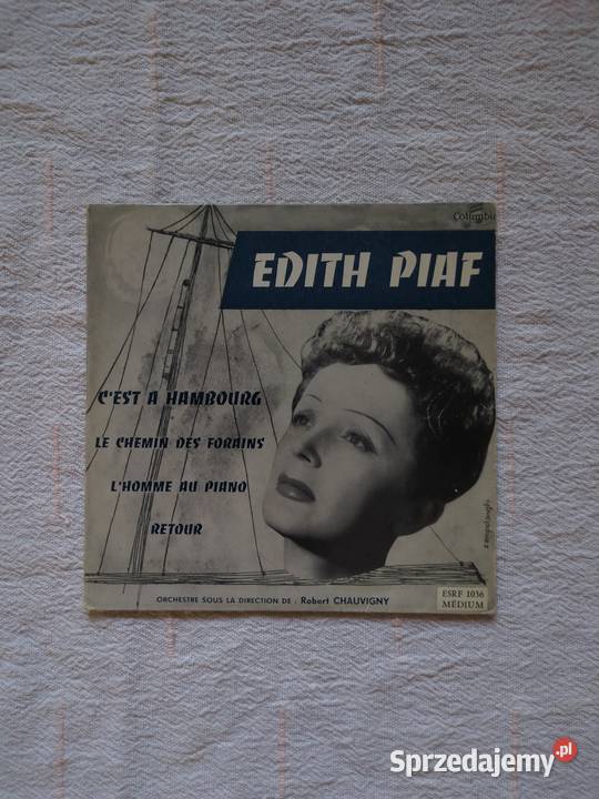 Kolekcja winyli dith Piaf podkarpackie Jasło