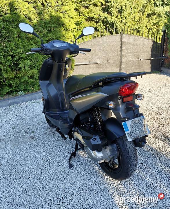 Skuter Sym Orbit II 50cc 2017r 3300 4T sprawny skuter Łask