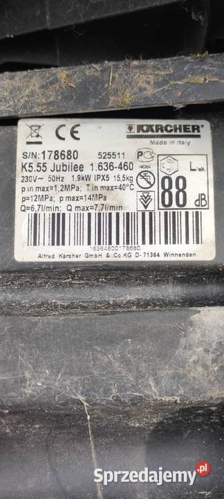 Karcher k 555jubile Zebrzydowice
