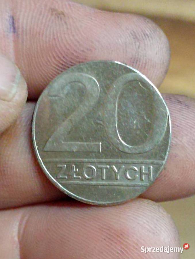 Sprzedam monete destrukt 20 zloty 1990 Chełm