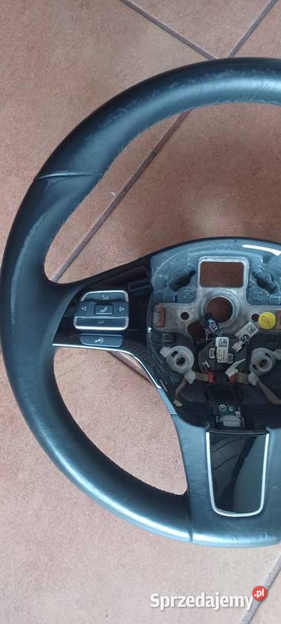 Kierownica Skóra Czarna 7P641909 Touareg Rakoniewice