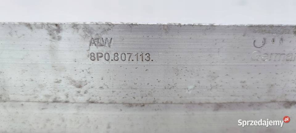 BELKA POD ZDERZAK PRZÓD AUDI A3 8P0807113F 0812 śląskie Przystajń