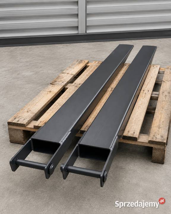 2 x Przedłużki do wideł 2000 mm nasada wideł łódzkie Kutno