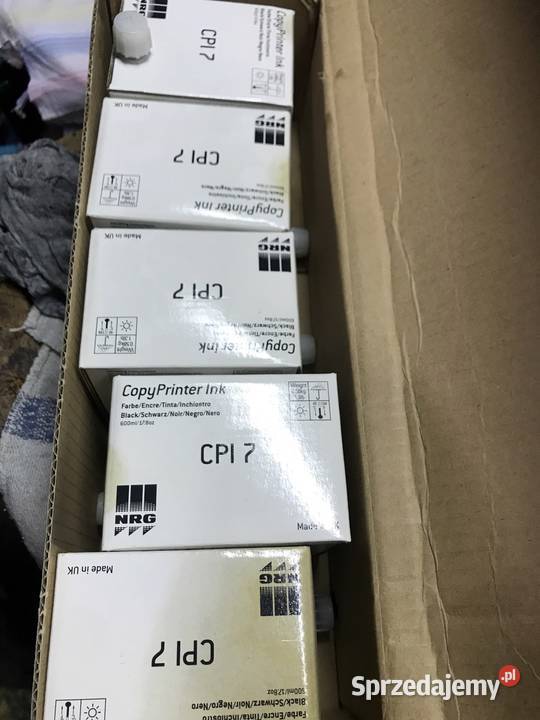 CPI 7 Ricoh Gestetner zestaw 5 atramentów dolnośląskie sprzedam