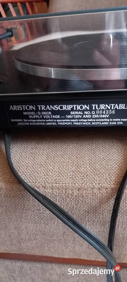 Ariston qdeck gramofon Tomaszów Mazowiecki