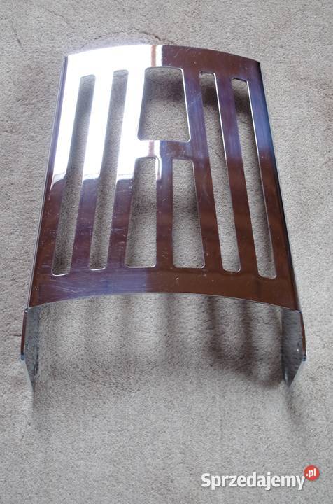 Oparcie pasażera z bagażnikiem stelaż pod sakwę