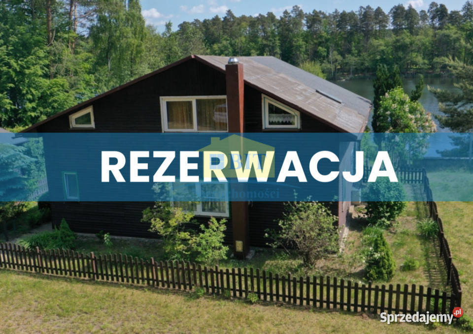 Domek letniskowy całoroczny jeziorem Dłusko 1266zł/m2