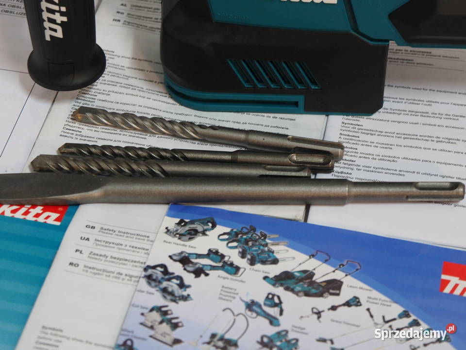MAKITA HR 004 młotowiertarka 40v36v SDS wiertla Michałowice