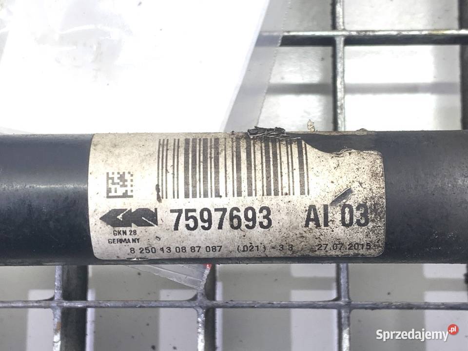 PÓŁOŚ LEWY PRZÓD BMW F30 7597693 20 245 1118 podkarpackie