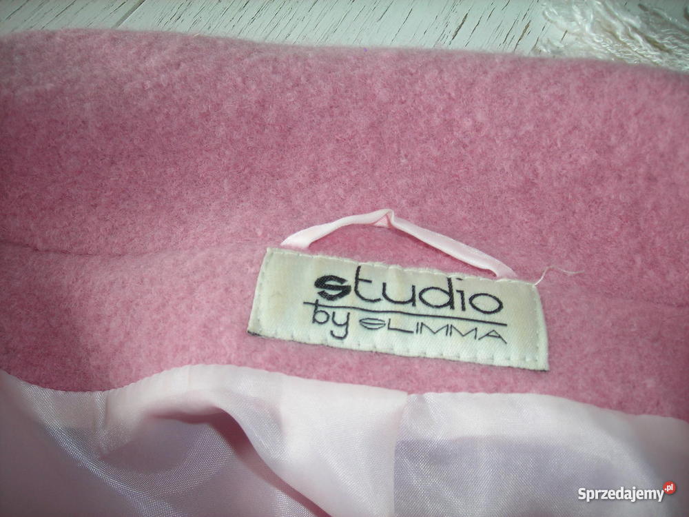 STUDIO by eLIMMA MODELOWY ŻAKIET PŁASZCZYK Z WIE