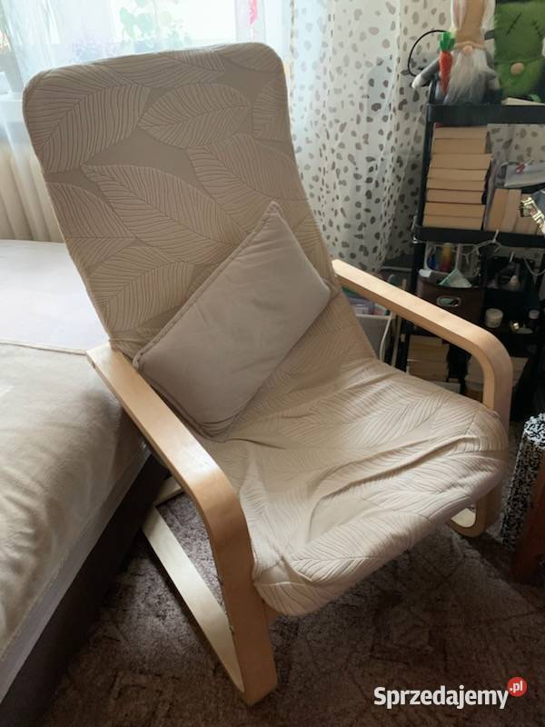 Fotel Arsunda Ikea szary 99.6cm Dom i Ogród Łódź sprzedam
