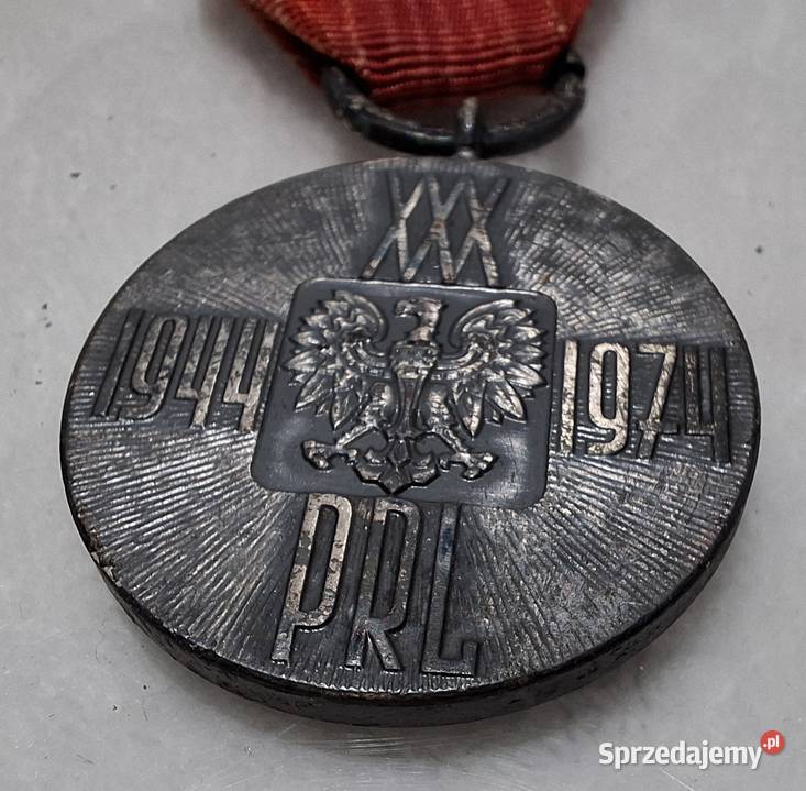 Medal XXX Lat PRL 19441974 Walka praca socjalizm Czeladź sprzedam