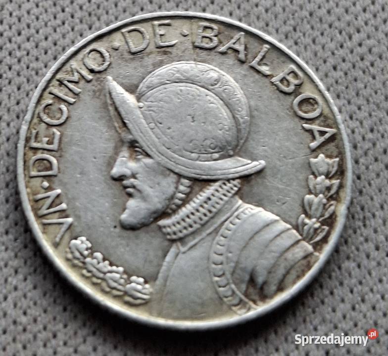 PANAMA 110 BALBOA1962 r SREBRO 0900 Kolekcje Legionowo
