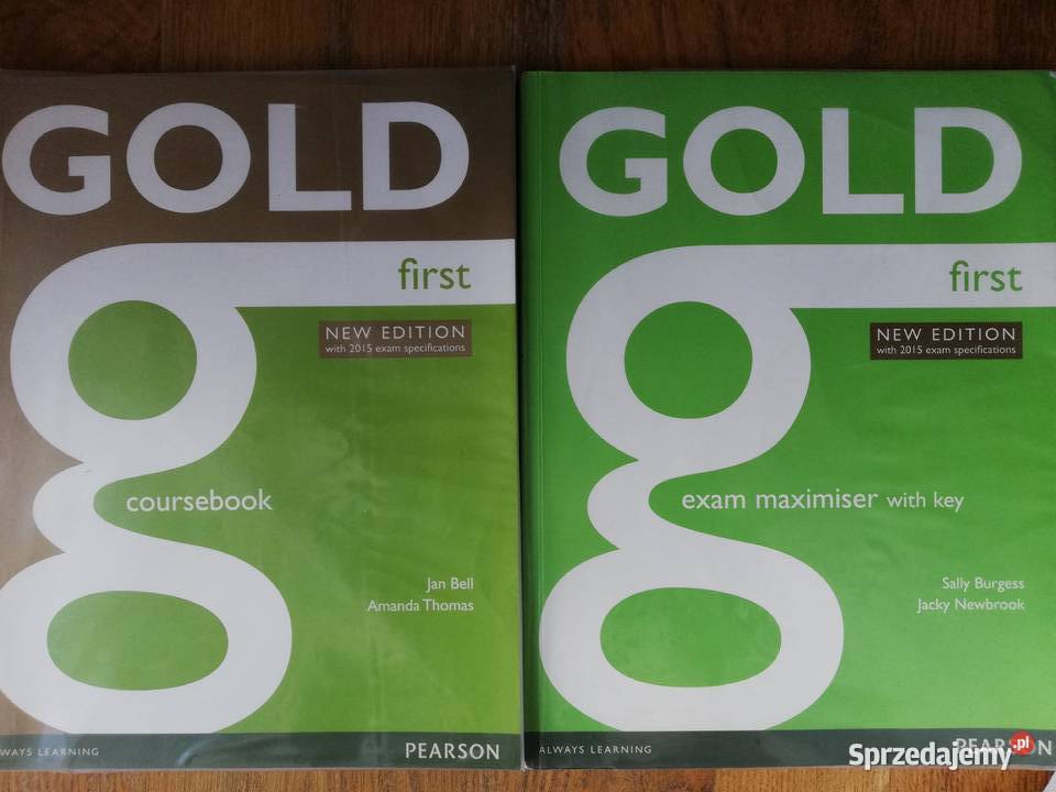 Gold first coursebook, exam maximiser with key new edition
