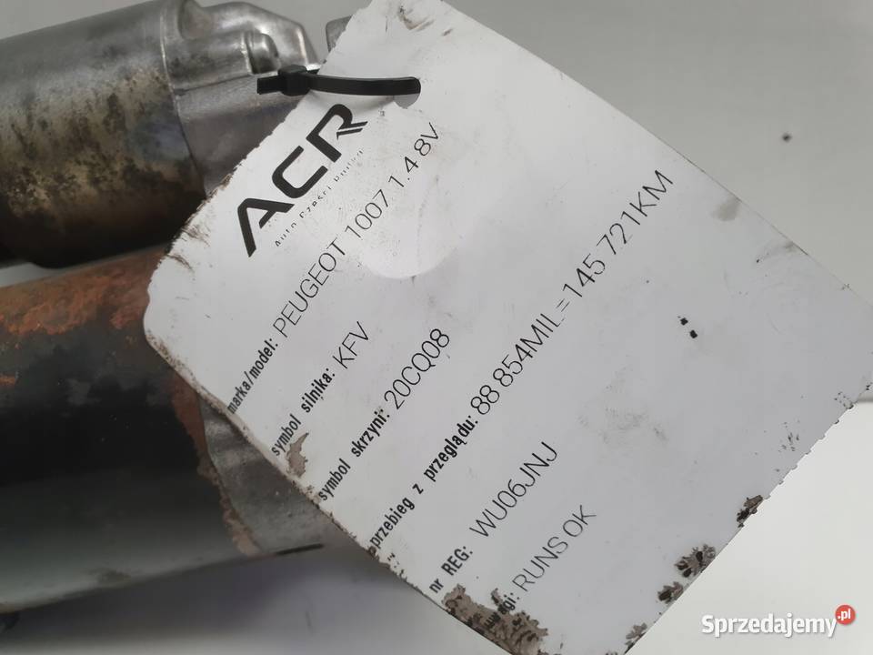 Peugeot 1007 14 8V ROZRUSZNIK 9656317780 Janów