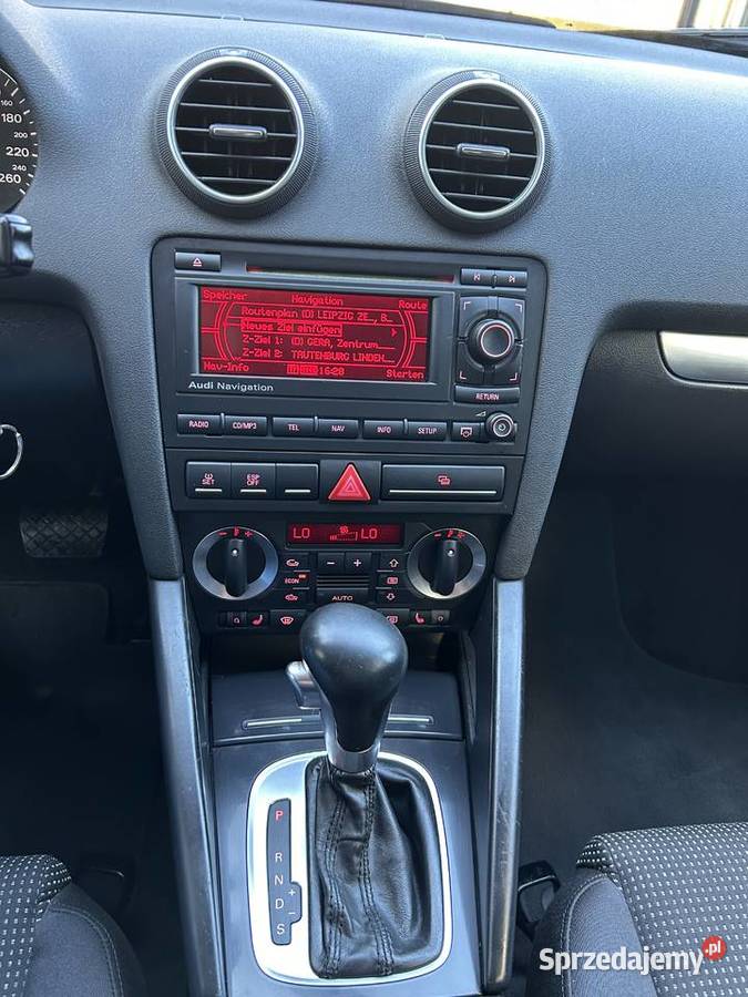 Audi A3 20 Sportback Ambiente Automat Navi wielkopolskie