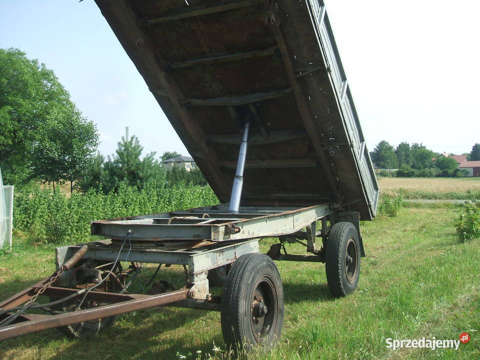 Przyczepa wywrotka 3 strony D47 ładowność 45 t Lublin