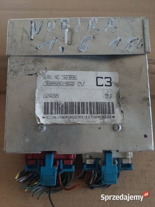 DAEWOO LANOS NUBIRA komputer sterownik 16238981 Kielce