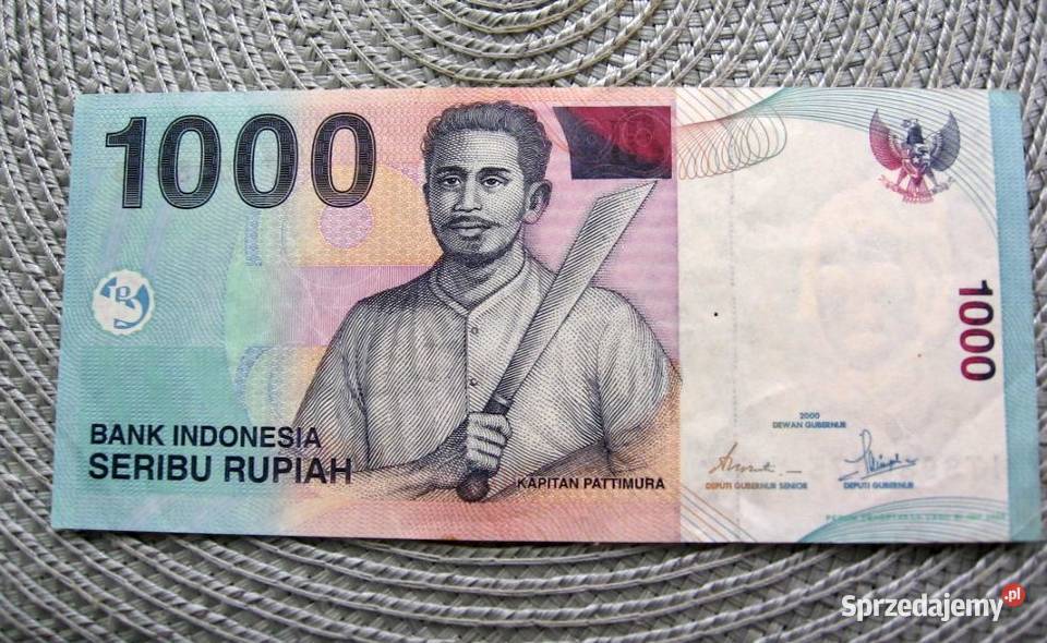 Indonezja 1000 Rupi 2000r Kalisz
