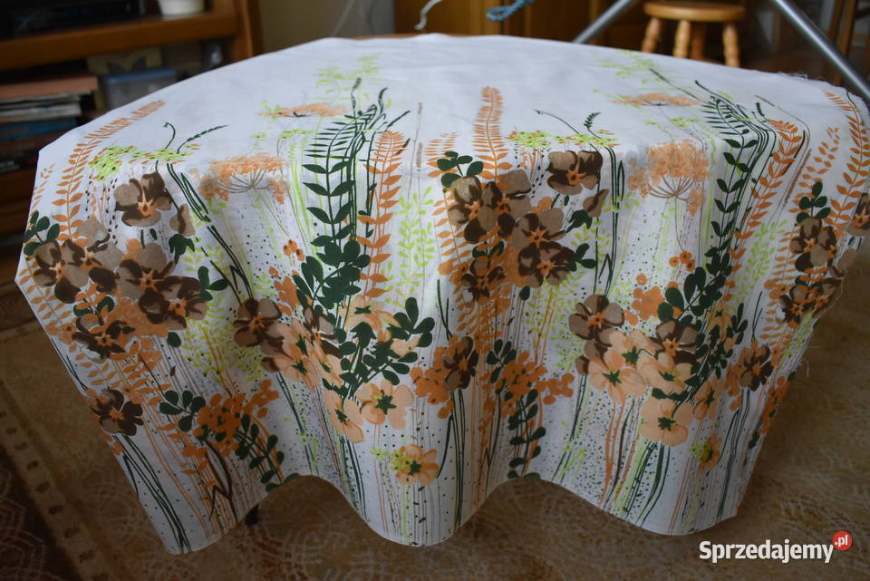 Tkanina vintage bawełna Warszawa