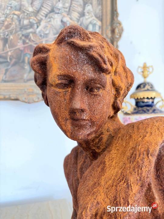 Diana I Mars z Żeliwa Para Łowców Dwie Duże