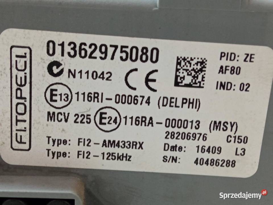 SKRZYNKA BSI 01362975080 Citroen Nemo I 2007